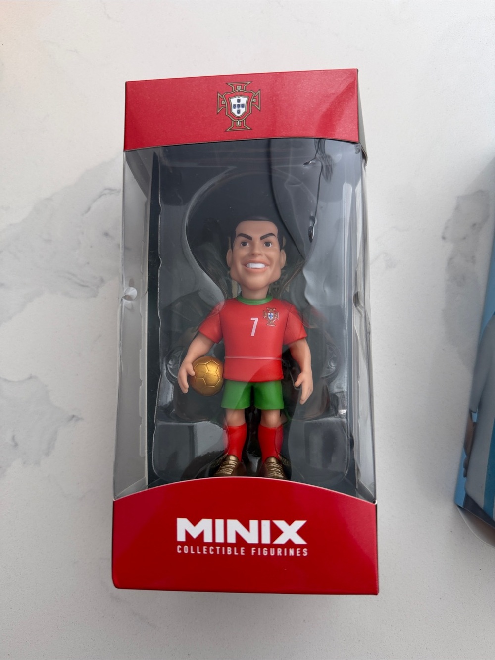 Portugal Red Soccer Player #7 Collectible Figurine FIFA 2026